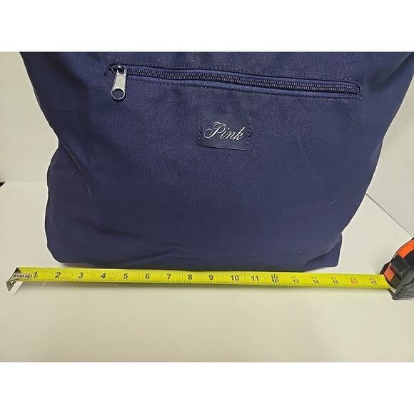 Victoria's Secret Pink Tote Bag Overnight Bag Small Floral Pattern 2 Sides Large - Picture 12 of 16